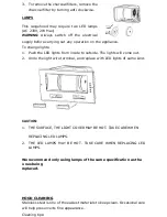 Предварительный просмотр 10 страницы Glem CK53UCF Instruction Manual And Installation Instructions