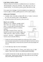 Preview for 7 page of Glem CK90TBLED Instruction Manual And Installation Manual