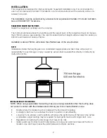 Предварительный просмотр 7 страницы Glem GQA120TB Installation And Operation Manual