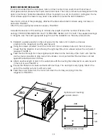 Preview for 11 page of Glem GQA120TB Installation And Operation Manual