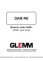 GLEMM DAB RK Instruction Manual preview