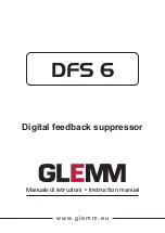 Preview for 1 page of GLEMM DFS 6 Instruction Manual