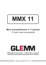 GLEMM MMX 11 Instruction Manual preview