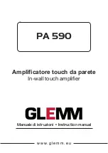 GLEMM PA 590 Instruction Manual preview