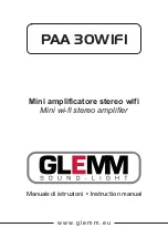 Preview for 1 page of GLEMM PAA 30WIFI Instruction Manual