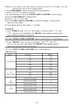 Preview for 18 page of Glen Dimplex Home Appliances UBIMW60 User Manual