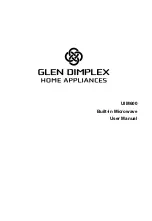 Glen Dimplex Home Appliances UIMW600 User Manual preview