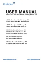 Preview for 1 page of Glen Dimplex AAG6SE1 User Manual