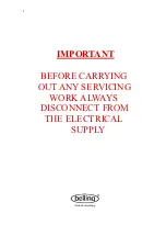 Предварительный просмотр 59 страницы Glen Dimplex Belling 110DF Service Manual