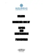 Preview for 66 page of Glen Dimplex BELLING RICHMOND 900 DF Service Manual