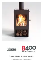 Preview for 1 page of Glen Dimplex Blaze B400 Operating Instructions Manual