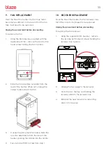 Preview for 13 page of Glen Dimplex Blaze B400 Operating Instructions Manual