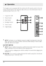 Preview for 14 page of Glen Dimplex Dimplex SWM3520 Owner'S Manual