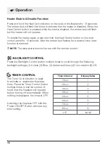 Preview for 16 page of Glen Dimplex Dimplex SWM3520 Owner'S Manual