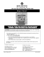 Preview for 1 page of Glen Dimplex Masport Geneva2 Installation And Operating Instructions Manual