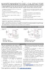 Предварительный просмотр 26 страницы Glen Dimplex UCH Owner'S Manual