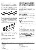 Предварительный просмотр 2 страницы Glen 2150 Installation And Operating Instructions