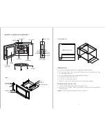 Предварительный просмотр 2 страницы Glen BUILT-IN MICROWAVE OVEN User Manual