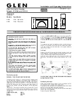 Preview for 2 page of Glen EC532 Installation And Operating Instructions