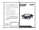 Предварительный просмотр 1 страницы Glen SA 3037 User Manual