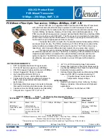 Preview for 2 page of Glenair 050-352 Instructions Manual