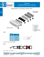 Glenair IRT Series Wiring Instructions предпросмотр