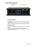 Предварительный просмотр 12 страницы Glensound AOIP22 Product Details