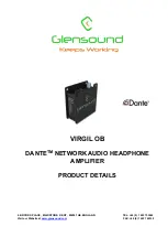 Preview for 1 page of Glensound DANTE VIRGIL OB Product Details