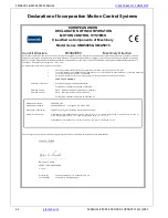 Предварительный просмотр 42 страницы Glentek SMA5005 Installation Manual, Operation & Service Manual