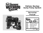 Glentronics The Basement Watchdog Special Instruction Manual предпросмотр