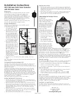 Preview for 1 page of Glentronics USC3 Installation Instructions