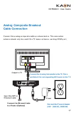 Предварительный просмотр 19 страницы Glenwood Kaon KSTB2020 User Manual