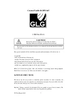 GLG creator picollo rgbwauv User Manual preview