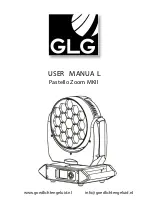 GLG pastello zoom mkII User Manual preview