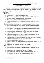 Preview for 28 page of GLG pastello zoom mkII User Manual