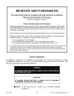 Preview for 3 page of GLI International Accu4 Operating Instructions Manual