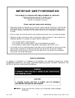 Предварительный просмотр 3 страницы GLI International C53 Operating Instructions Manual