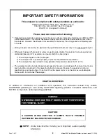 Preview for 3 page of GLI International F53 Operating Manual