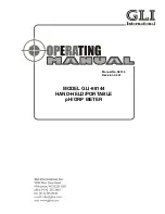 GLI International GLI-98144 Operating Manual preview