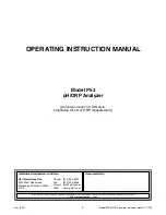 Предварительный просмотр 1 страницы GLI International P53 Operating Instructions Manual