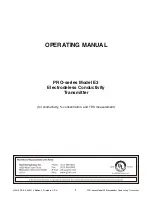 Preview for 1 page of GLI International PRO-E3 series Operating Manual