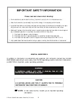 Preview for 4 page of GLI International PRO-E3 series Operating Manual