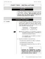 Preview for 17 page of GLI International PRO-E3 series Operating Manual