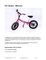 Preview for 1 page of Glide Bikes Go Glider Manual