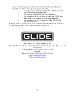 Preview for 15 page of Glide TS TILT Owner'S Manual