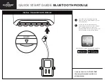 GLIDEAWAY BLUETOOTH MODULE Quick Start Manual preview