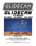 Glidecam Industries XR-1000 Set Up And Operation Manual preview