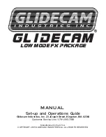 Предварительный просмотр 1 страницы Glidecam Low Mode FX Package Set Up And Operation Manual