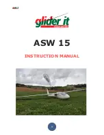 Предварительный просмотр 1 страницы Glider.it ASW 15 Instruction Manual