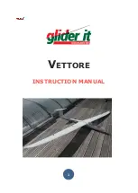 Предварительный просмотр 1 страницы Glider.it Vettore Instruction Manual